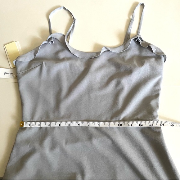 Aritzia Wilfred Philomene Sleeveless Midi Dress in Pearl Grey NWT - Picture 12 of 12